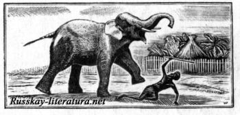Слон Толстой быль с гравировкой