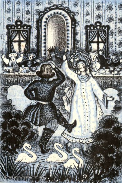Царевна Лягушка - русская народная сказка в пересказе Алексея Николаевича Толстого с иллюстрациями